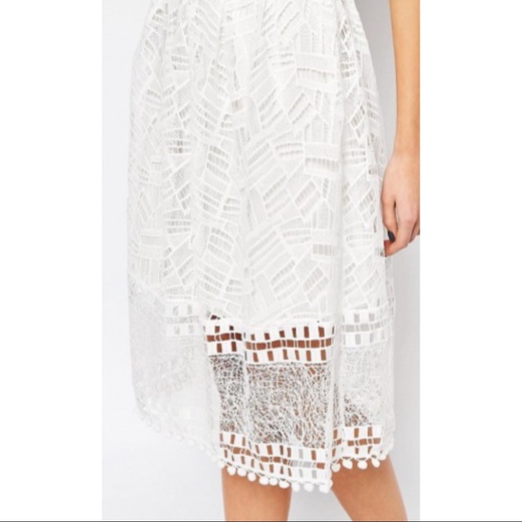 FRENCH CONNECTION ~Freddy Flared Skirt in Lace & Lace Top (NWT) - Picture 3 of 10